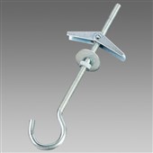 DEN BRAVEN Kotva rozkládací se stropním hákem   4 x 75 mm stříbrná